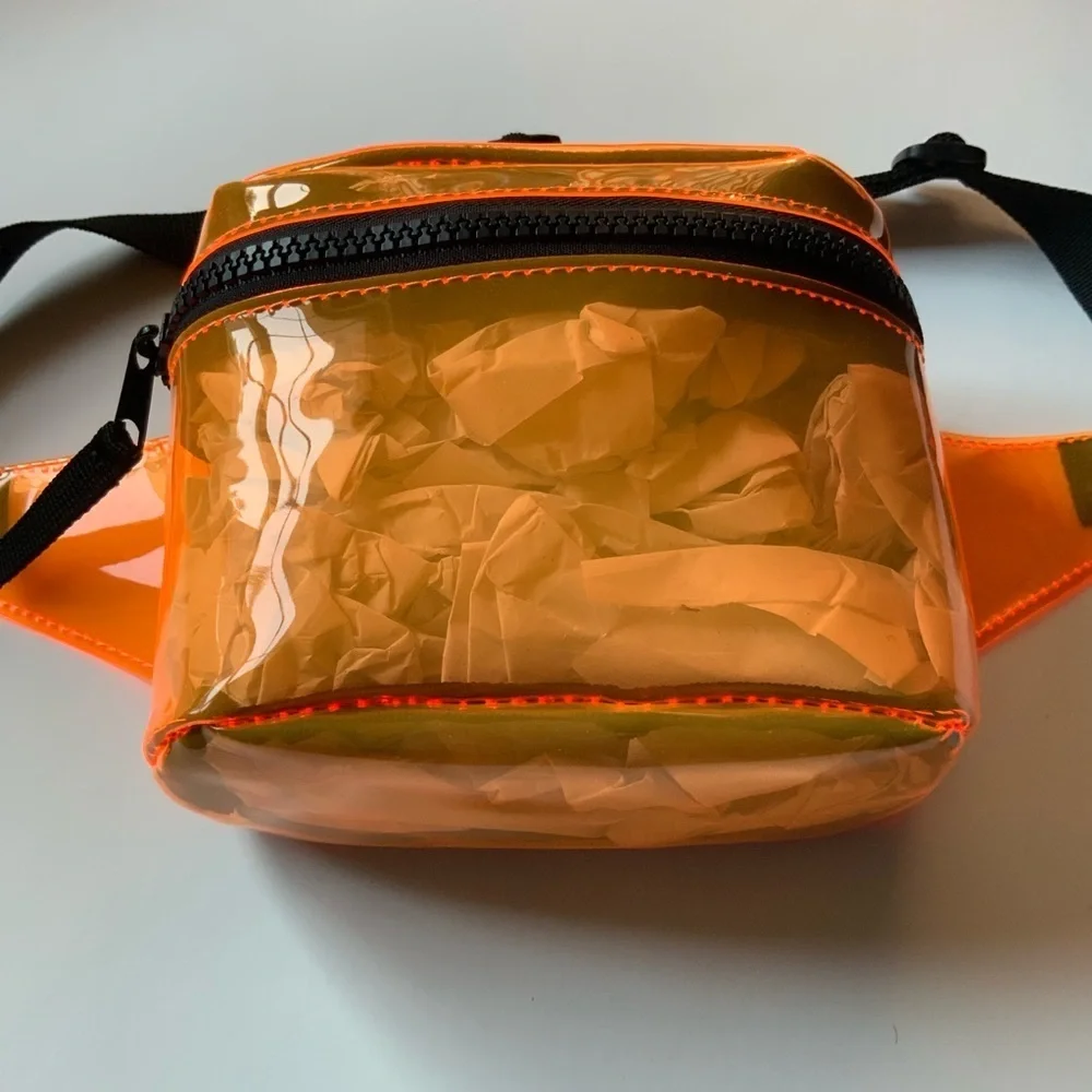 Target clear orange Fanny pak  kids